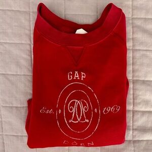 GAP Red Graphic Sweatshirt